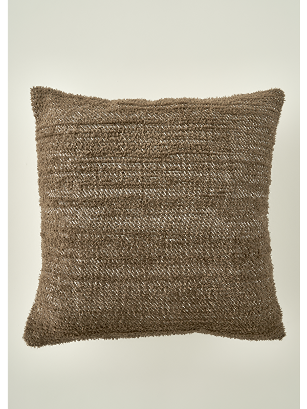 Bella Maison Pietra Basic Dolgulu Kırlent Kahverengi (43x43 cm)