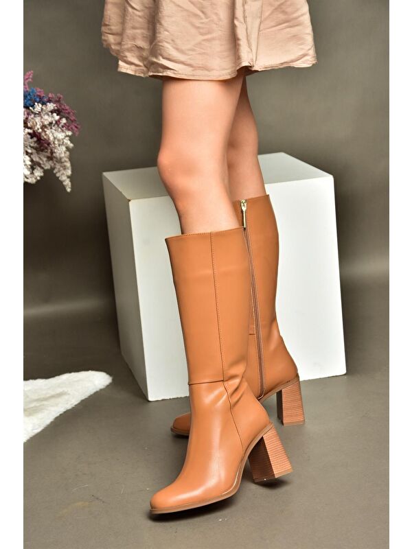 R5181014 Taba Kadın Çizme - Görsel 3