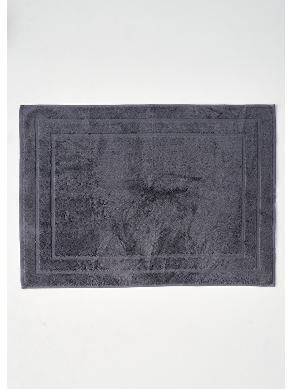Bella Maison %100 Pamuk Premium Dorita Ayak Havlusu Koyu Gri (50x70 cm)