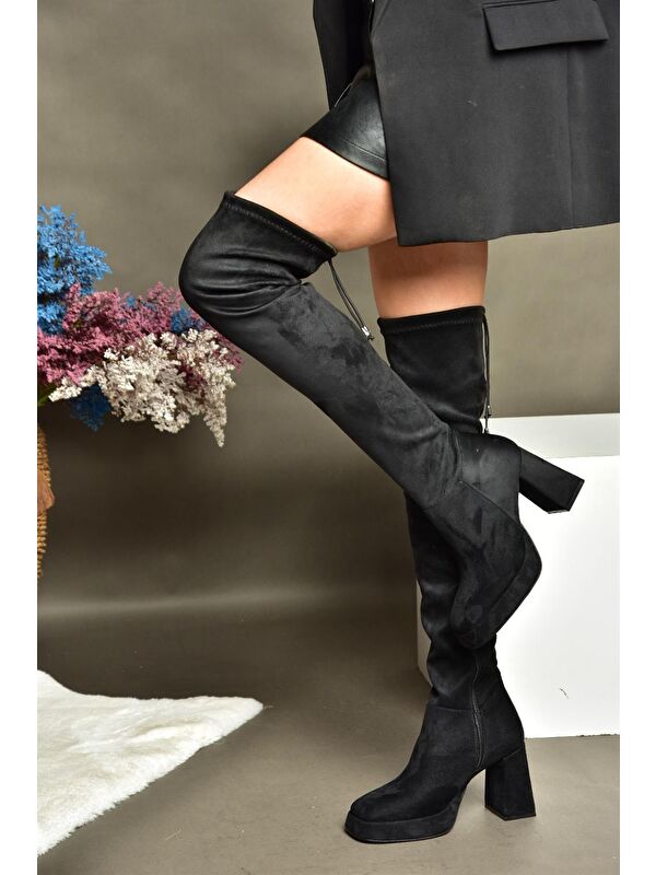 R2822300 Siyah Kadın Çizme - Görsel 3