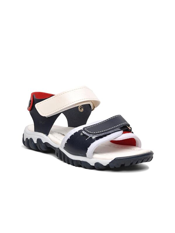 Ortopedik Cırtlı Erkek Çocuk Sandalet 22Y06 - Görsel 4