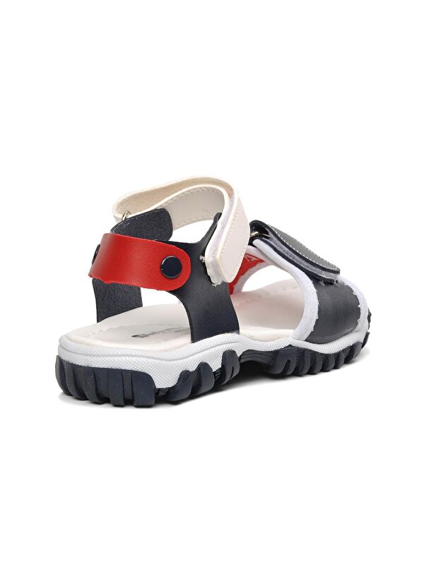 Ortopedik Cırtlı Erkek Çocuk Sandalet 22Y06 - Görsel 5