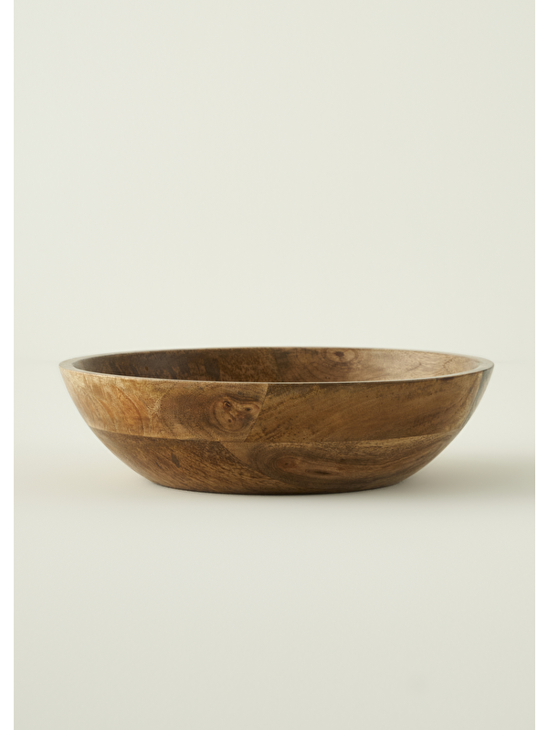 Bella Maison Wooden Mango Sunum Kasesi Kahverengi (30x8 cm)