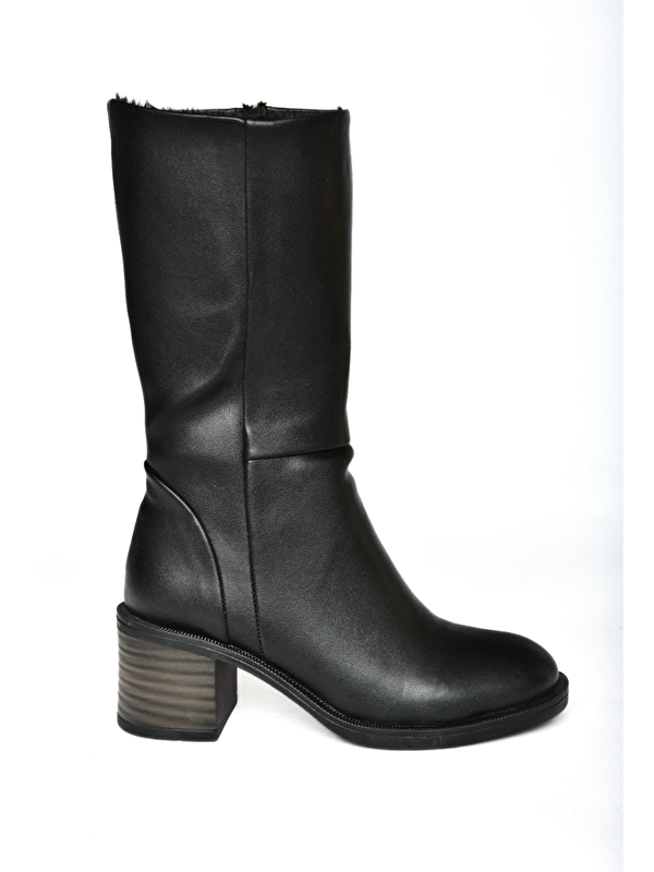 R9960711 Siyah Kadın Çizme - Görsel 5