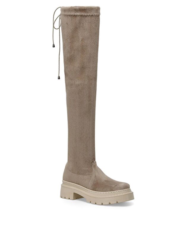 LAYAR 2PR Vizon Kadın Diz Üstü Çizme - Görsel 3