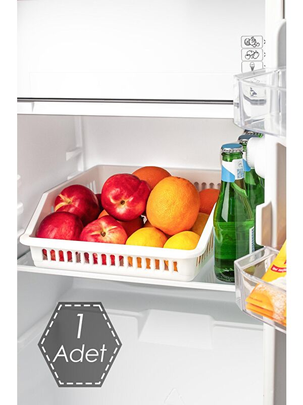 Porsima Org-25 Çok Amaçlı Buzdolabı İçi Düzenleyici Sebze Meyve Organizer Sepet