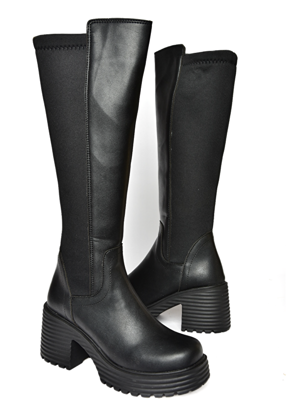 R9960217 Siyah Kadın Çizme - Görsel 7