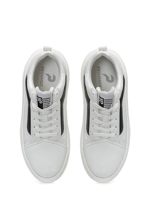 YUMI W 3PR Beyaz Kadın Sneaker - Görsel 5