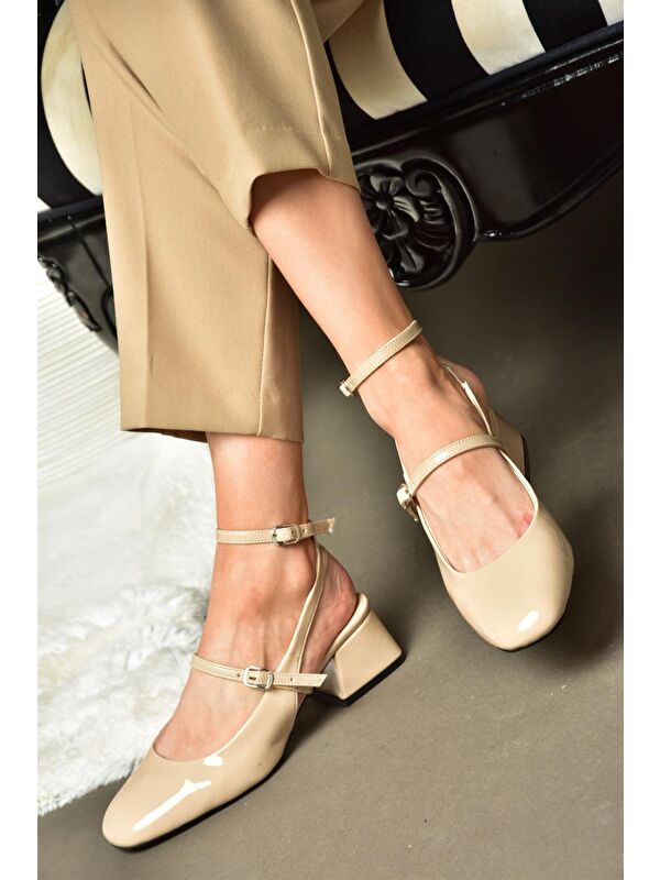 Ten Rugan Alçak Topuklu Kadın Ayakkabı - Görsel 3