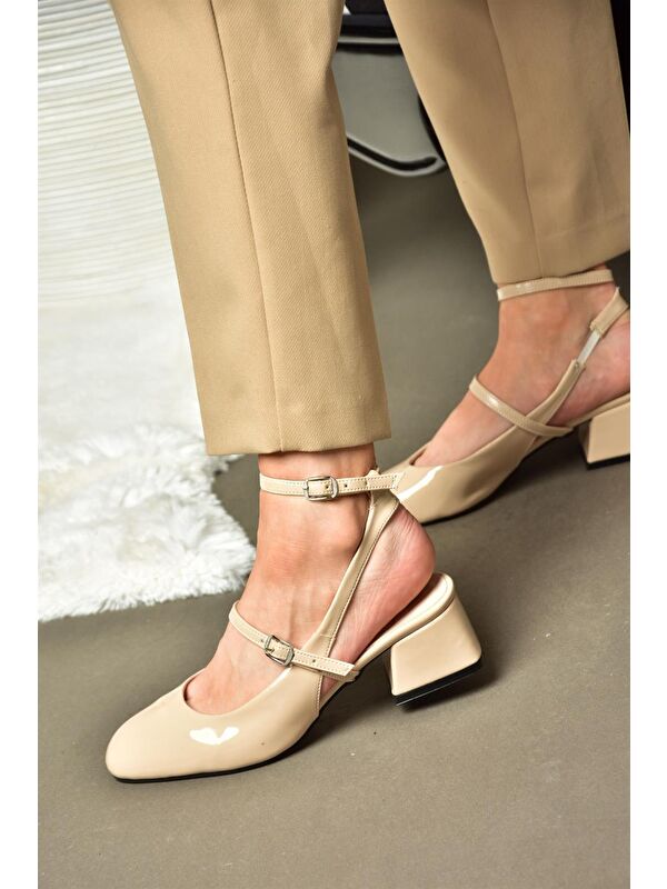 Ten Rugan Alçak Topuklu Kadın Ayakkabı - Görsel 4