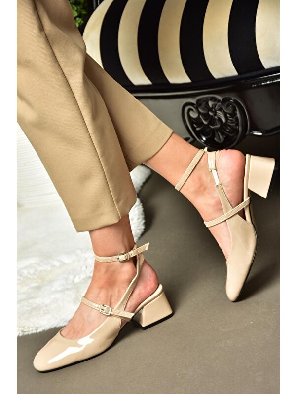 Ten Rugan Alçak Topuklu Kadın Ayakkabı - Görsel 5