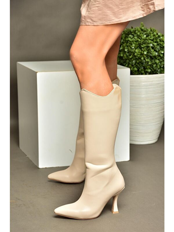 R8200201 Ten Kadın Çizme - Görsel 4