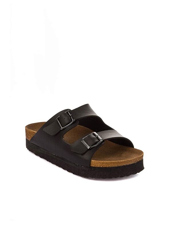 B777775409 Siyah Kadın Terlik - Görsel 4