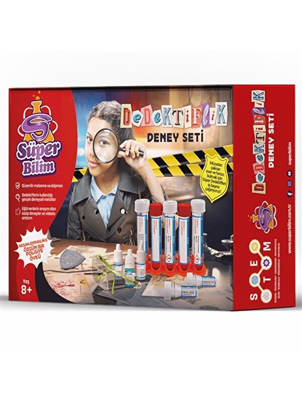 Süper Bilim Dedektiflik Deney Seti
