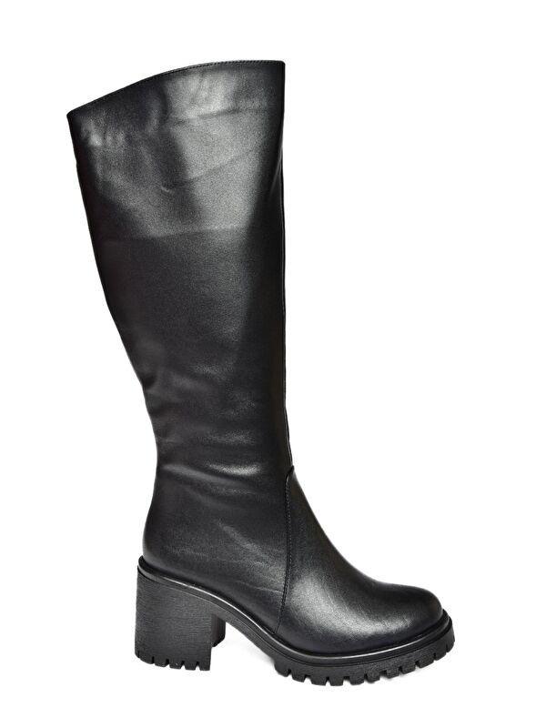 R6540477 Siyah Kadın Çizme - Görsel 6