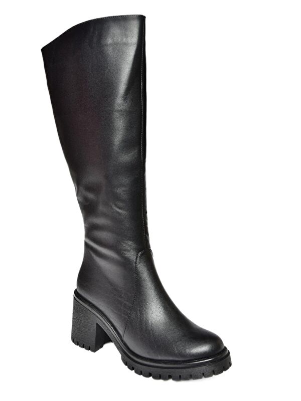 R6540477 Siyah Kadın Çizme - Görsel 7