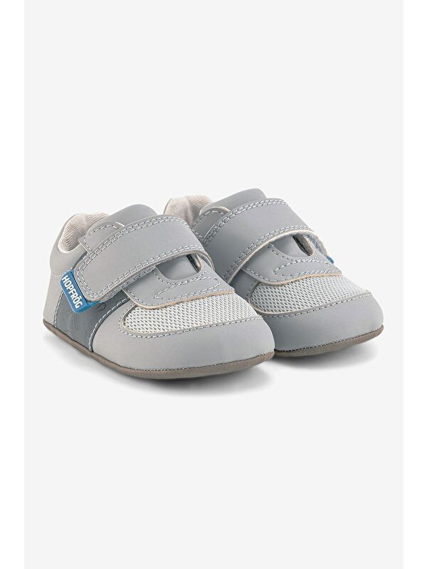 Smart Walker First Prime Super Mat Havalı Gri Barefoot İlk Adım Bebek Ayakkabı - Görsel 7