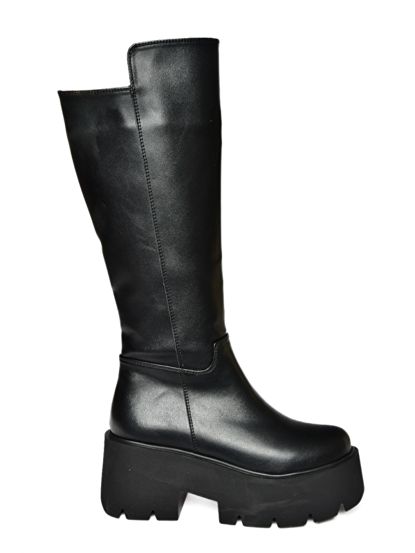 R6101320 Siyah Kadın Çizme - Görsel 5