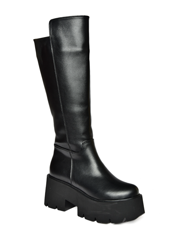 R6101320 Siyah Kadın Çizme - Görsel 6