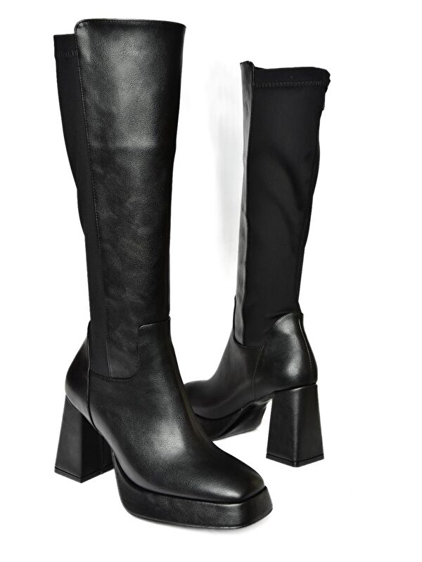 R2822303 Siyah Kadın Çizme - Görsel 7