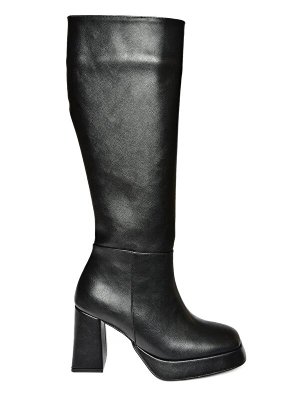 R2822301 Siyah Kadın Çizme - Görsel 4