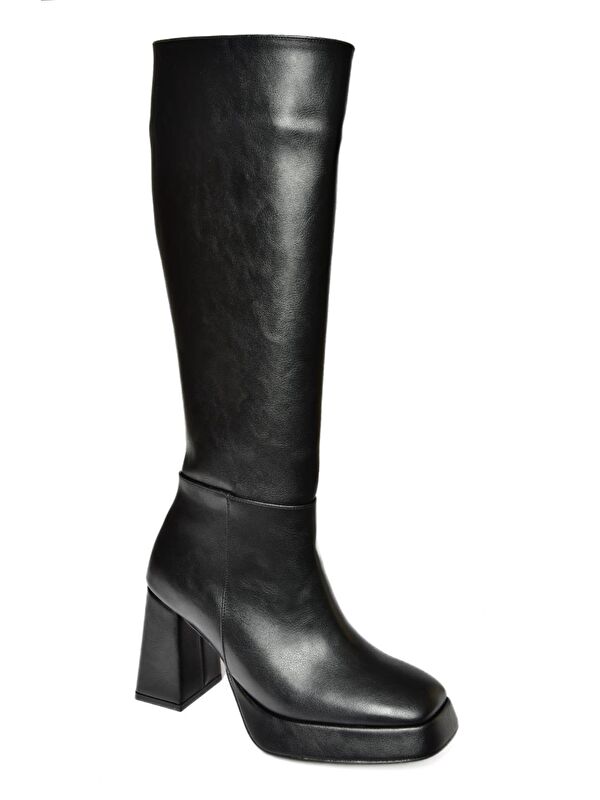 R2822301 Siyah Kadın Çizme - Görsel 5