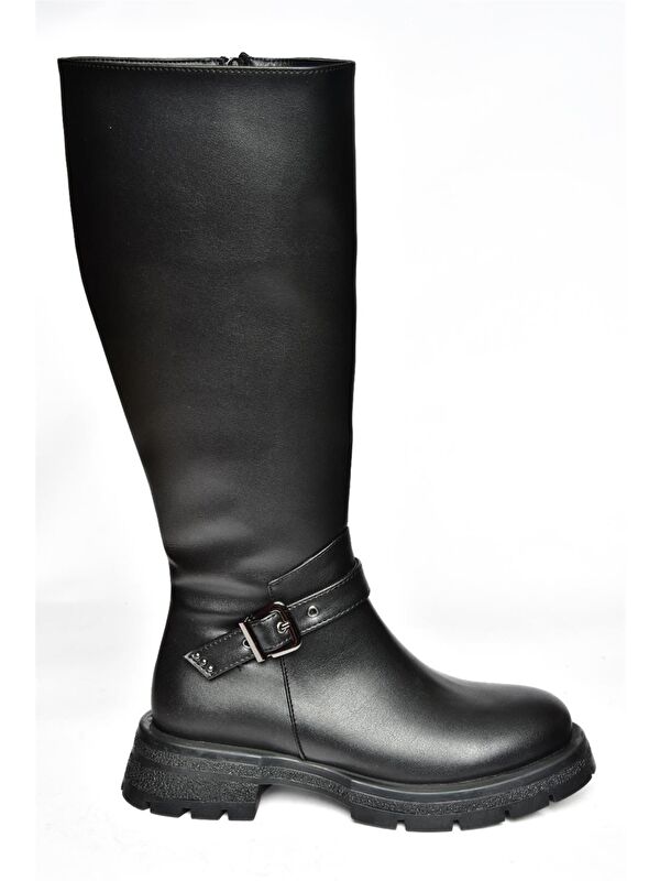 R5180968 Siyah Kadın Çizme - Görsel 7