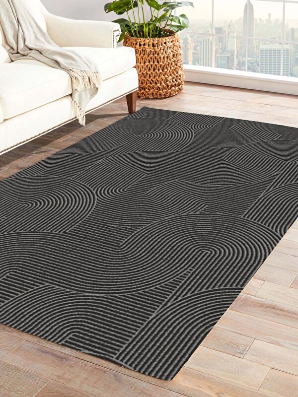 Jassrug Rölyef Halı 120X180 Joy Anrasit ANTRASIT