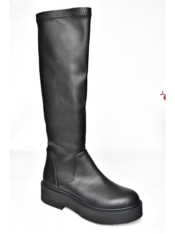 R2729282 Siyah Kadın Çizme - Görsel 5