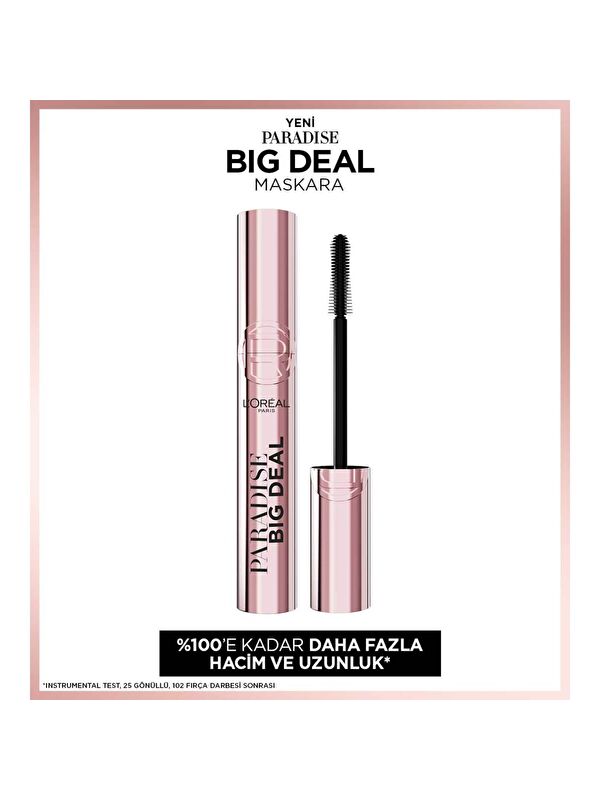 L'Oreal Paris Paradise Big Deal Maskara - Siyah