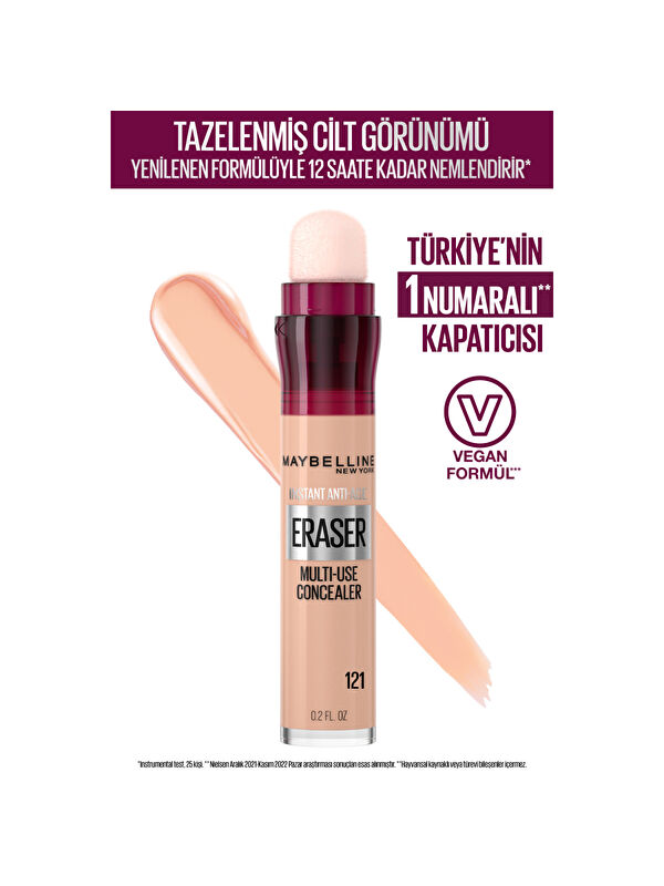 Maybelline New York Instant Anti Age Eraser Kapatıcı - 121 Light Honey