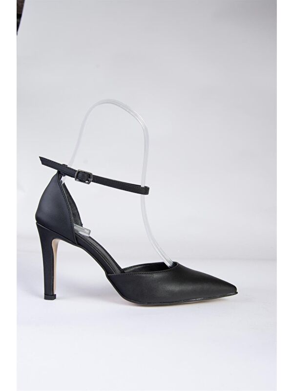 Siyah Kadın Topuklu Ayakkabı K404010709 - Görsel 6