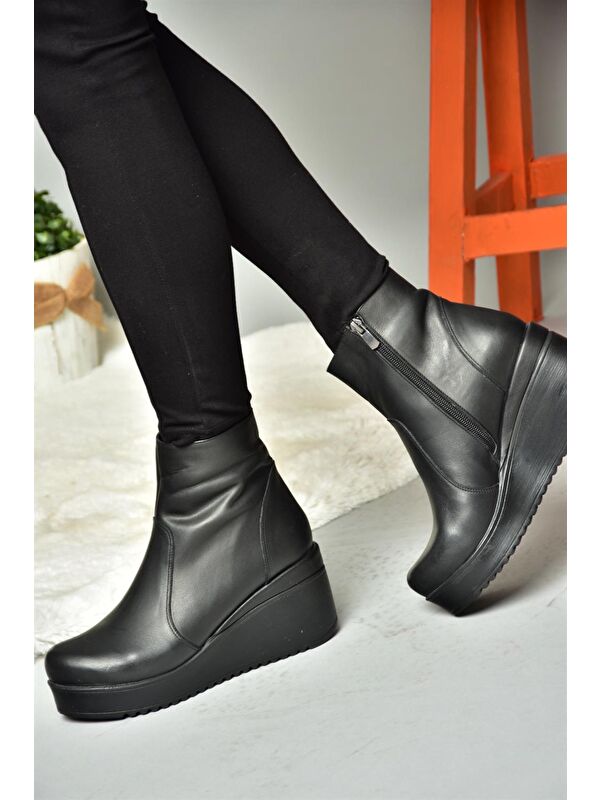 Fox Shoes R6679300 Siyah Kadın Bot