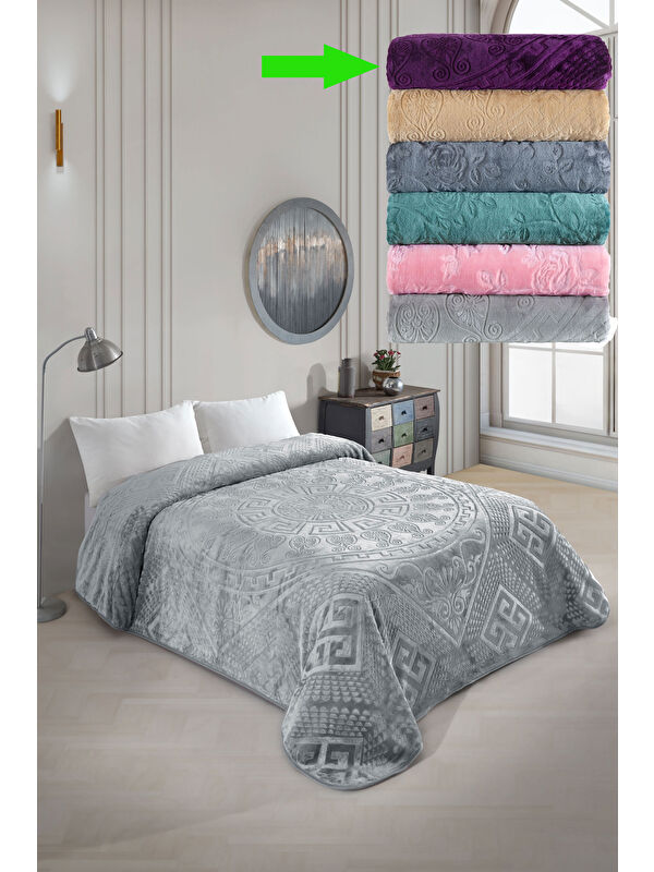 Varol Royal Touch V2 Lüks Kalın Battaniye 220x240 cm — Yumuşak, Sıcak ve Dayanıklı