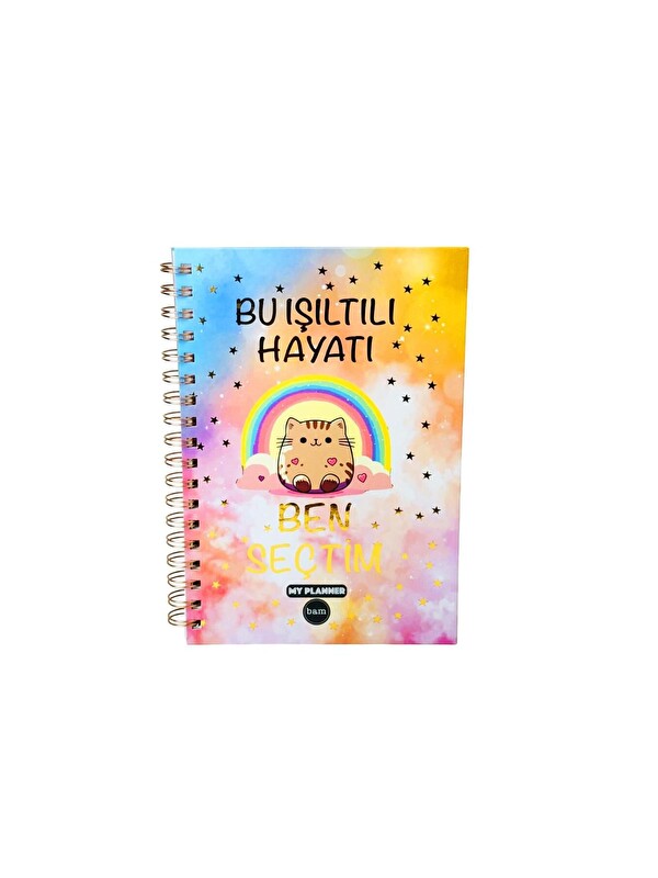 Bam Hediyelik Eşya Bu Işıltılı Hayatı Ben Seçtim Tasarımlı Konuşan Ajanda