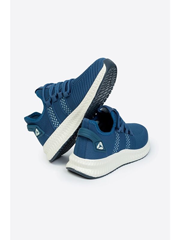 Yuvarlak Burunlu Bağcıklı Erkek Spor Ayakkabı - Görsel 4