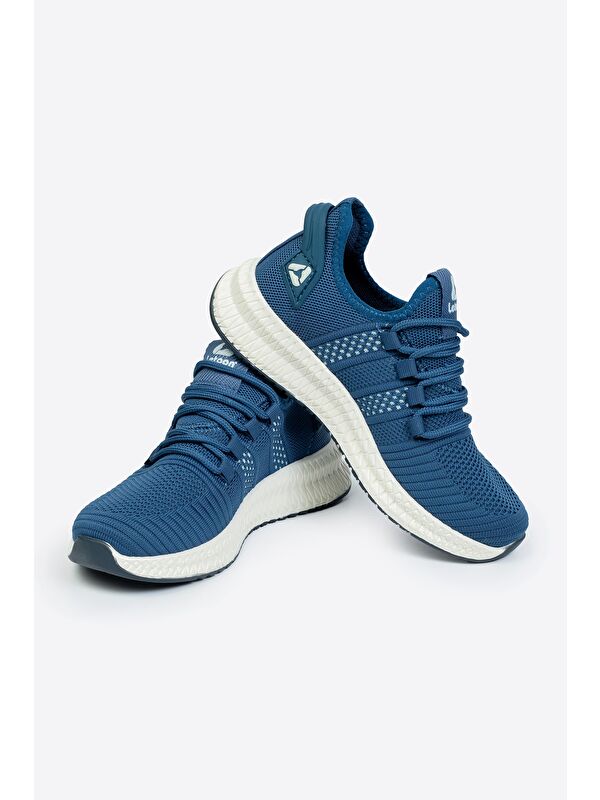 Yuvarlak Burunlu Bağcıklı Erkek Spor Ayakkabı - Görsel 5