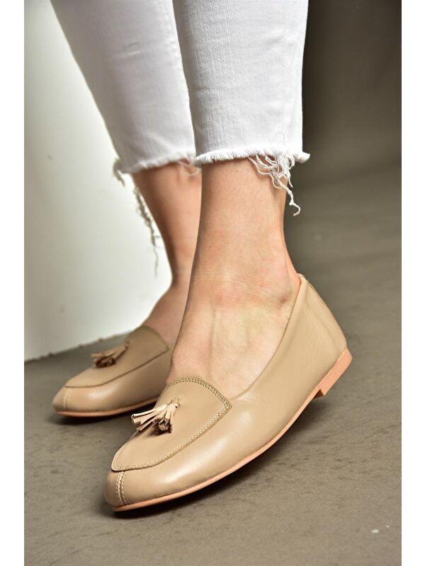 Fox Shoes Lacivert Fox Shoes Babet R6670012 Kadın