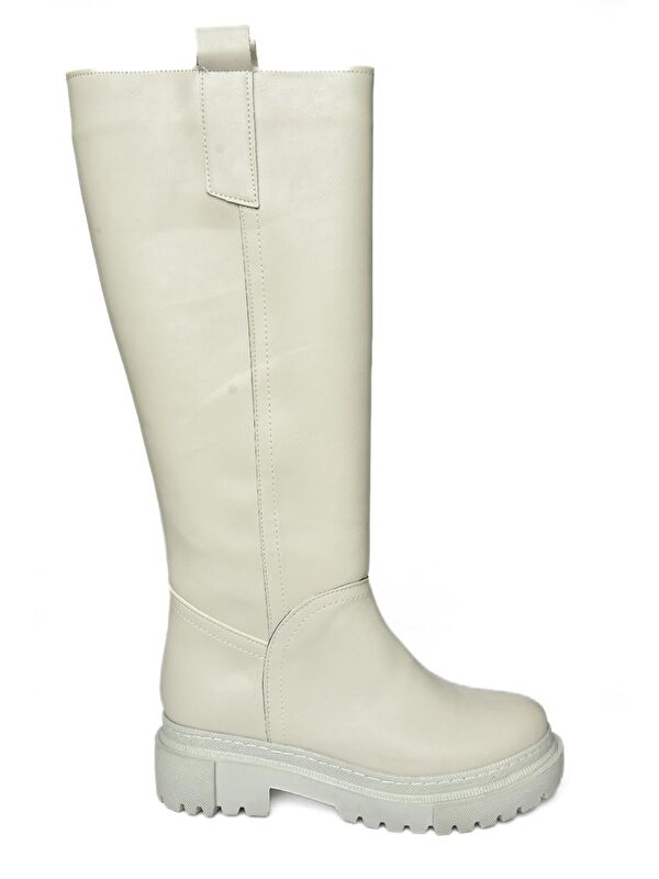 R9732011 Açık Gri Kadın Çizme - Görsel 7