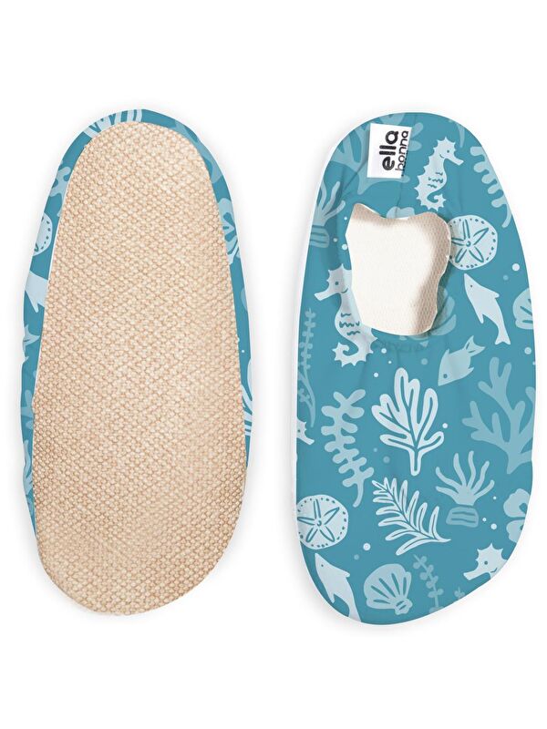 Bebek Çocuk Deniz Ayakkabısı, Kaydırmaz Taban, Unisex Havuz Patiği - Görsel 3