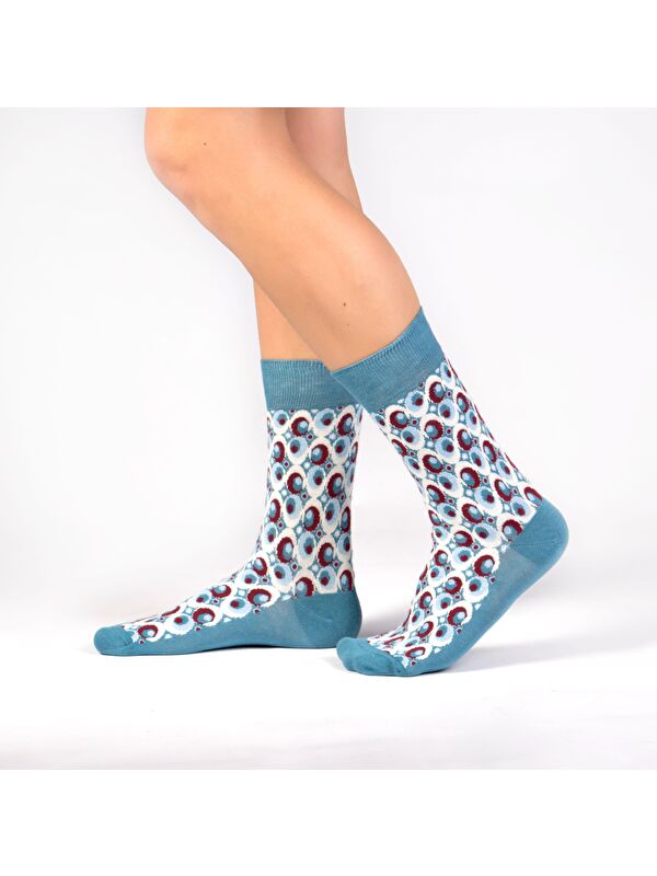 Ozzy Socks Bubble Desenli Soket Çorap