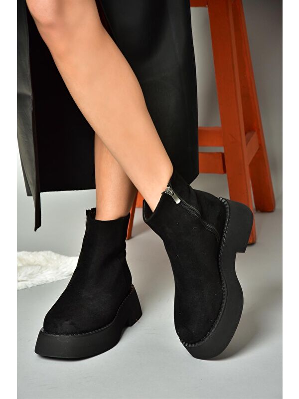 R8201902 Siyah Kadın Bot - Görsel 4
