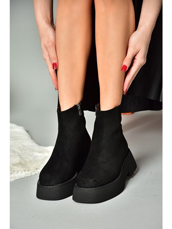 R8201902 Siyah Kadın Bot - Görsel 5