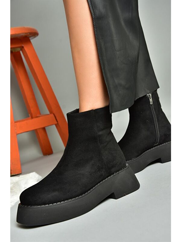 R8201902 Siyah Kadın Bot - Görsel 6