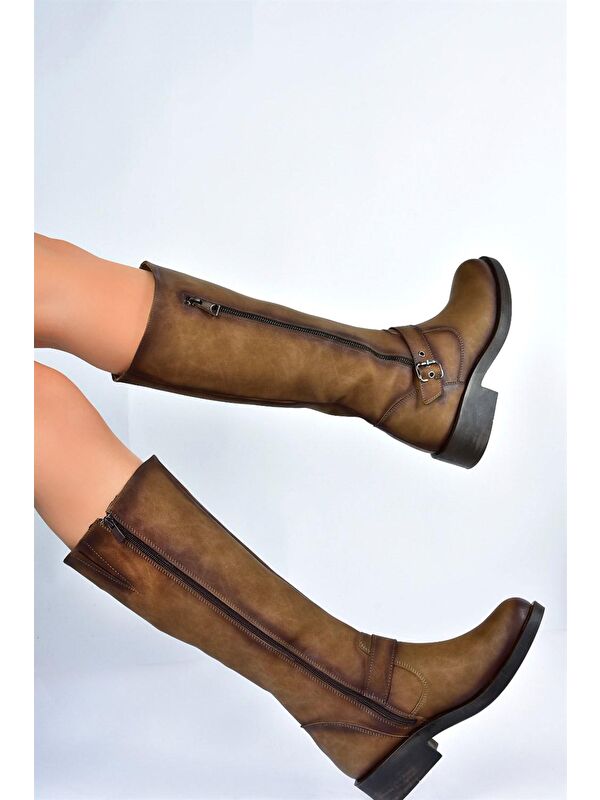 E674270509 Vizon Kadın Çizme - Görsel 4