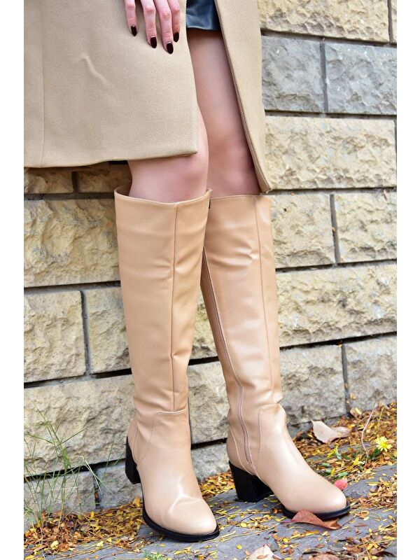 L6101065 Ten Kadın Çizme - Görsel 5