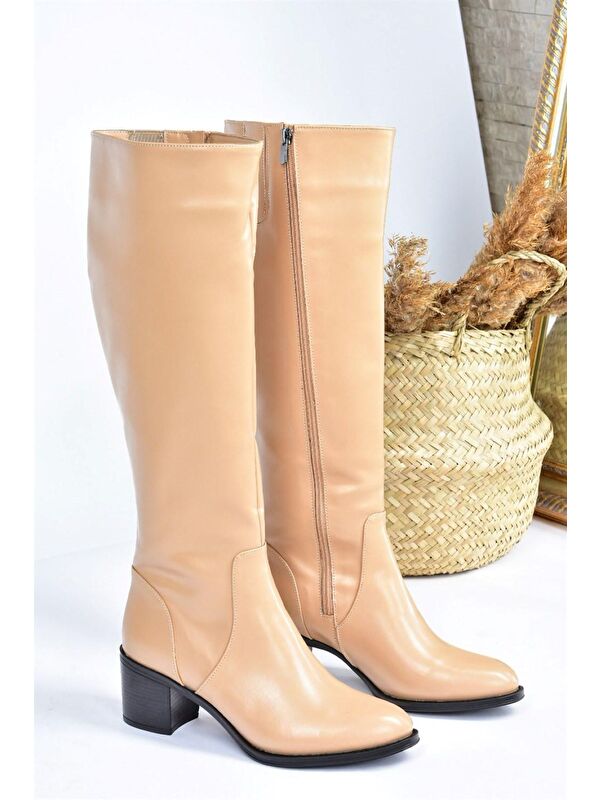 L6101065 Ten Kadın Çizme - Görsel 6