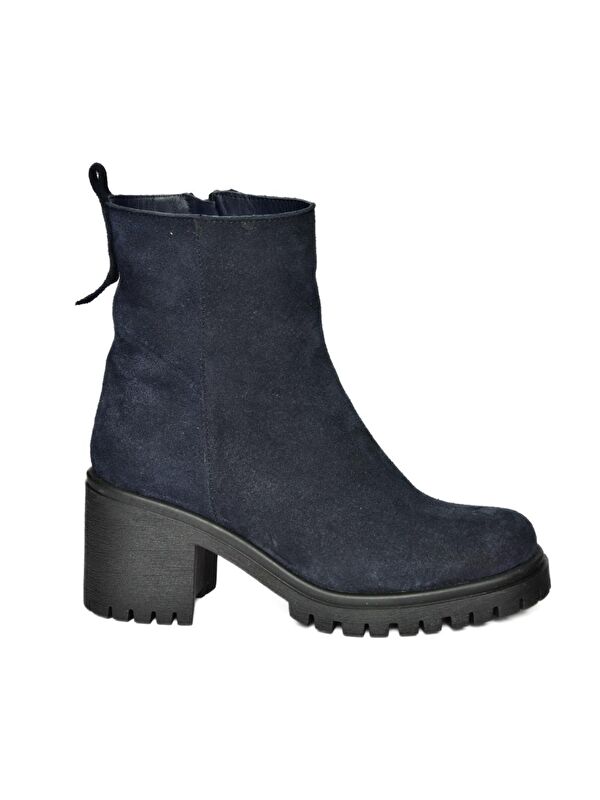 R6540065 Lacivert Kadın Bot - Görsel 7