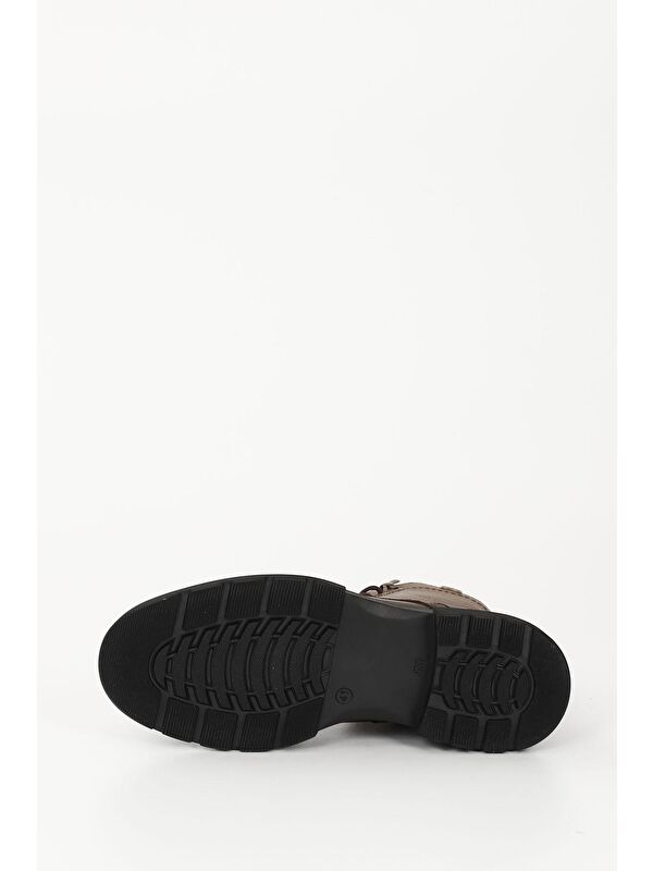 TABA Hakiki Deri Fermuarlı Bağcıklı Erkek Postal Bot 81501 - Görsel 8