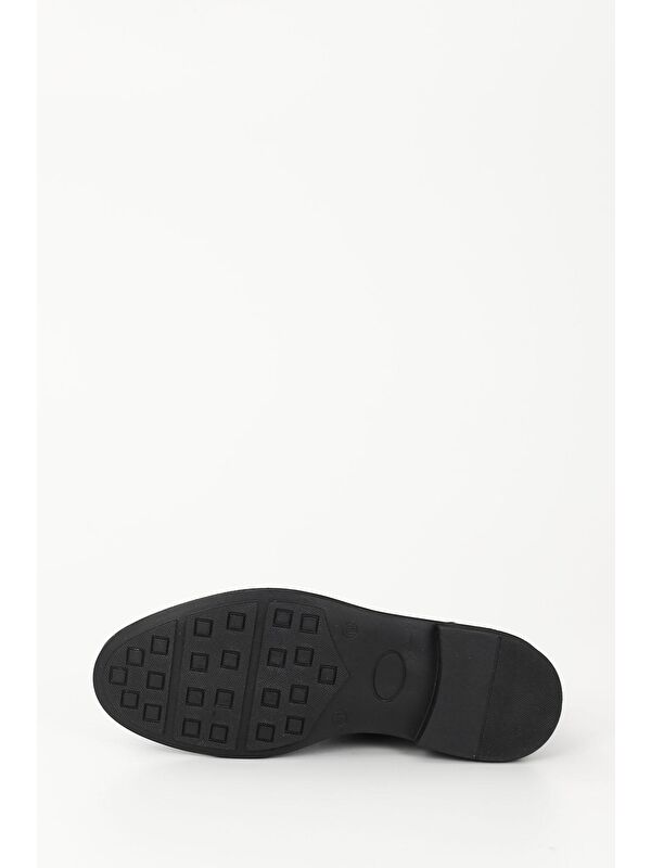 KAHVERENGİ Hakiki Deri Yuvarlak Burun Kauçuk Taban Bağcıklı Günlük Erkek Bot 42011 - Görsel 8